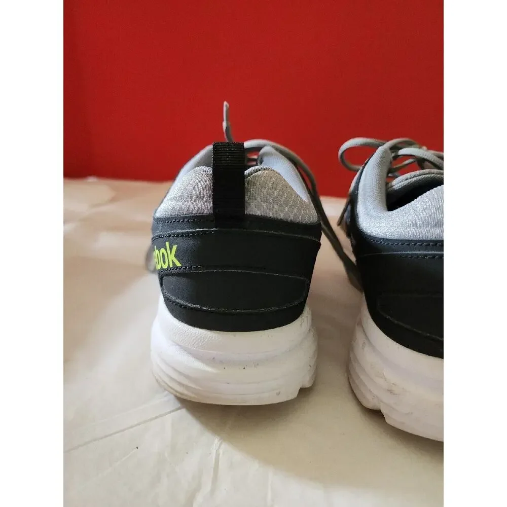 Reebok Men's 10.5 Gray Grey Black Running Shoes
